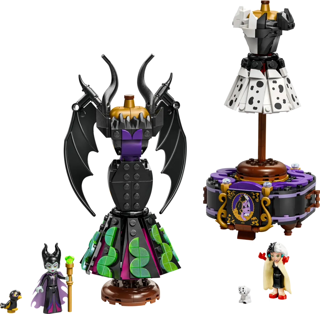 LEGO - Disney Maleficent's and Cruella De Vil's Dresses 43262