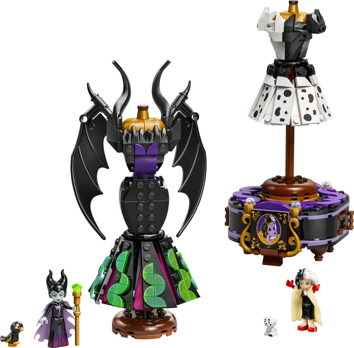 LEGO - Disney Maleficent's and Cruella De Vil's Dresses 43262