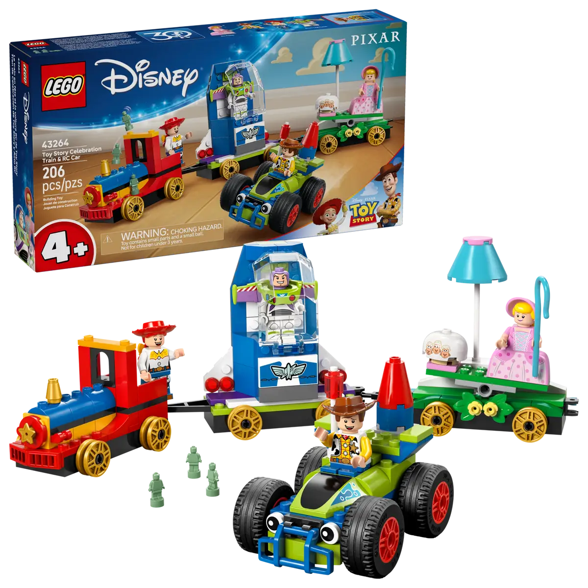 LEGO - Disney Toy Story Celebration Train & RC Car 43264
