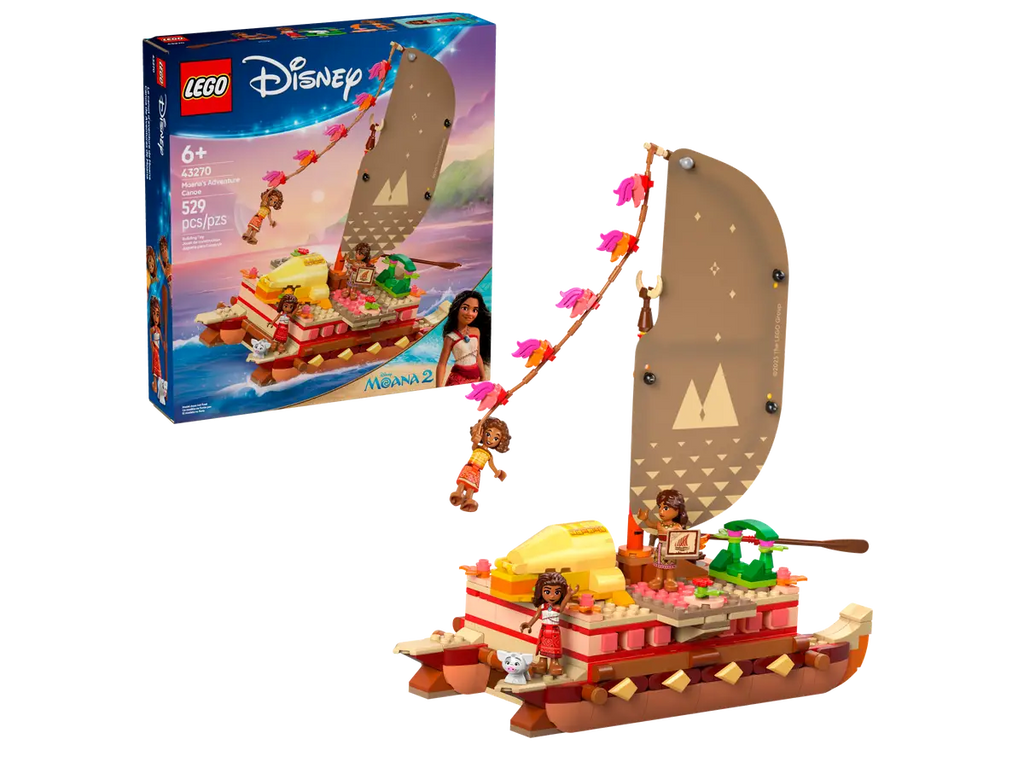 LEGO - Disney Moana's Adventure Canoe 43270