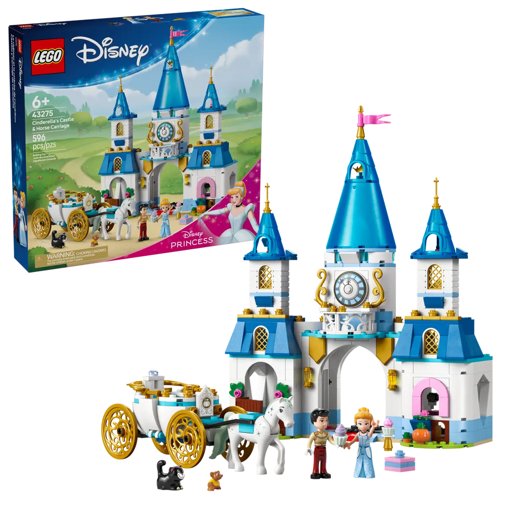 LEGO - Disney Cinderella's Castle & Horse Carriage 43275