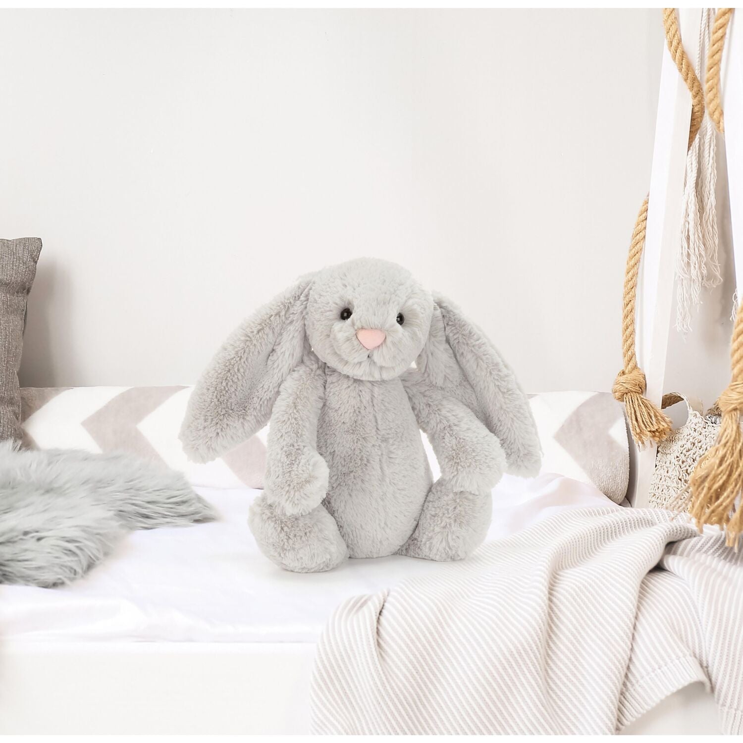 Jellycat - Bashful Bunny Silver Medium