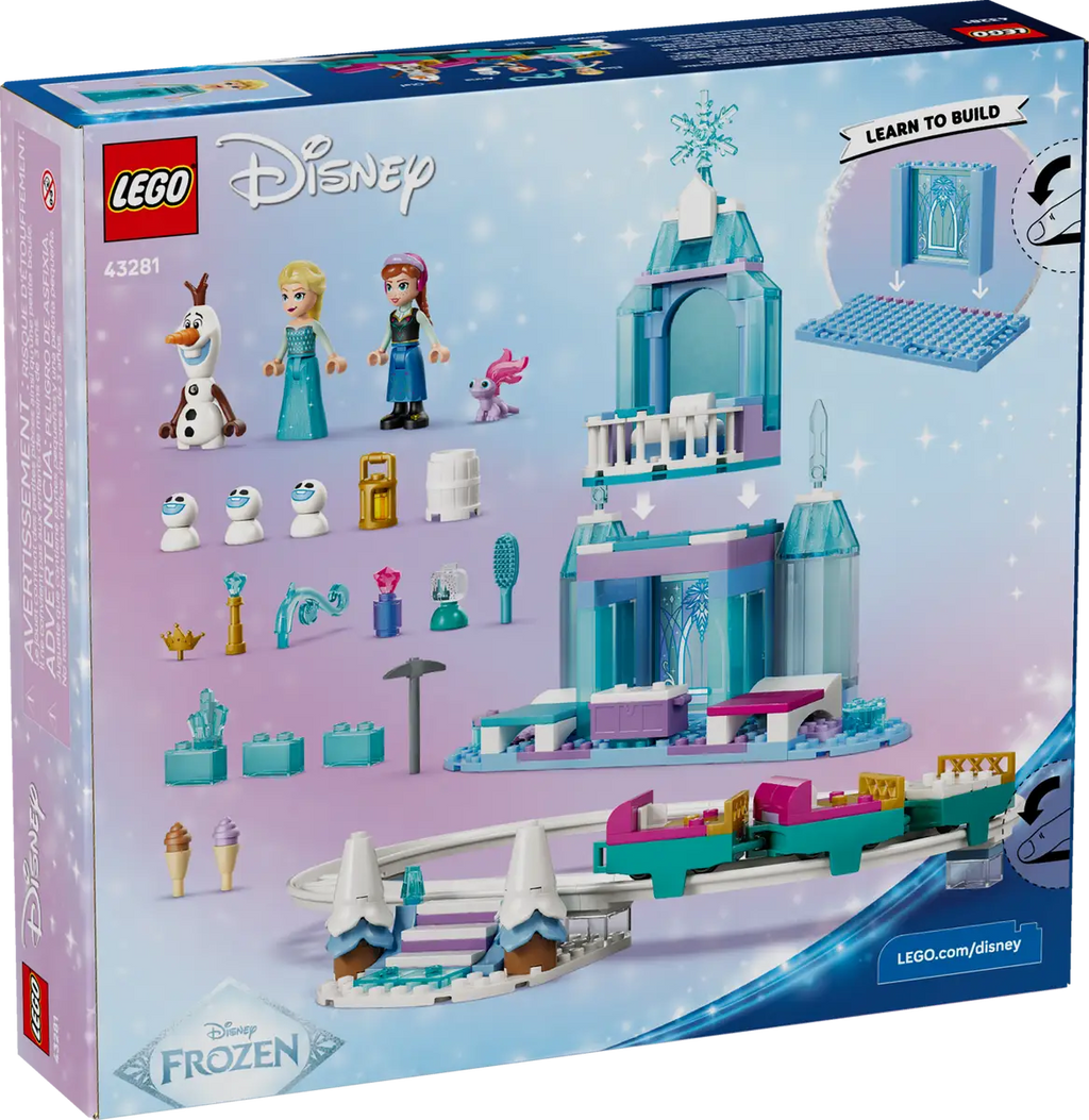 LEGO - Disney Elsa's Ice Castle & Snow Ride Adventures 43281
