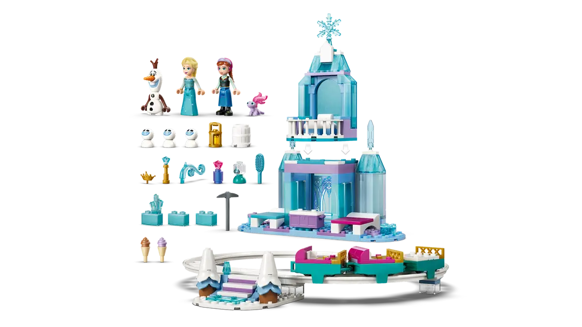 LEGO - Disney Elsa's Ice Castle & Snow Ride Adventures 43281