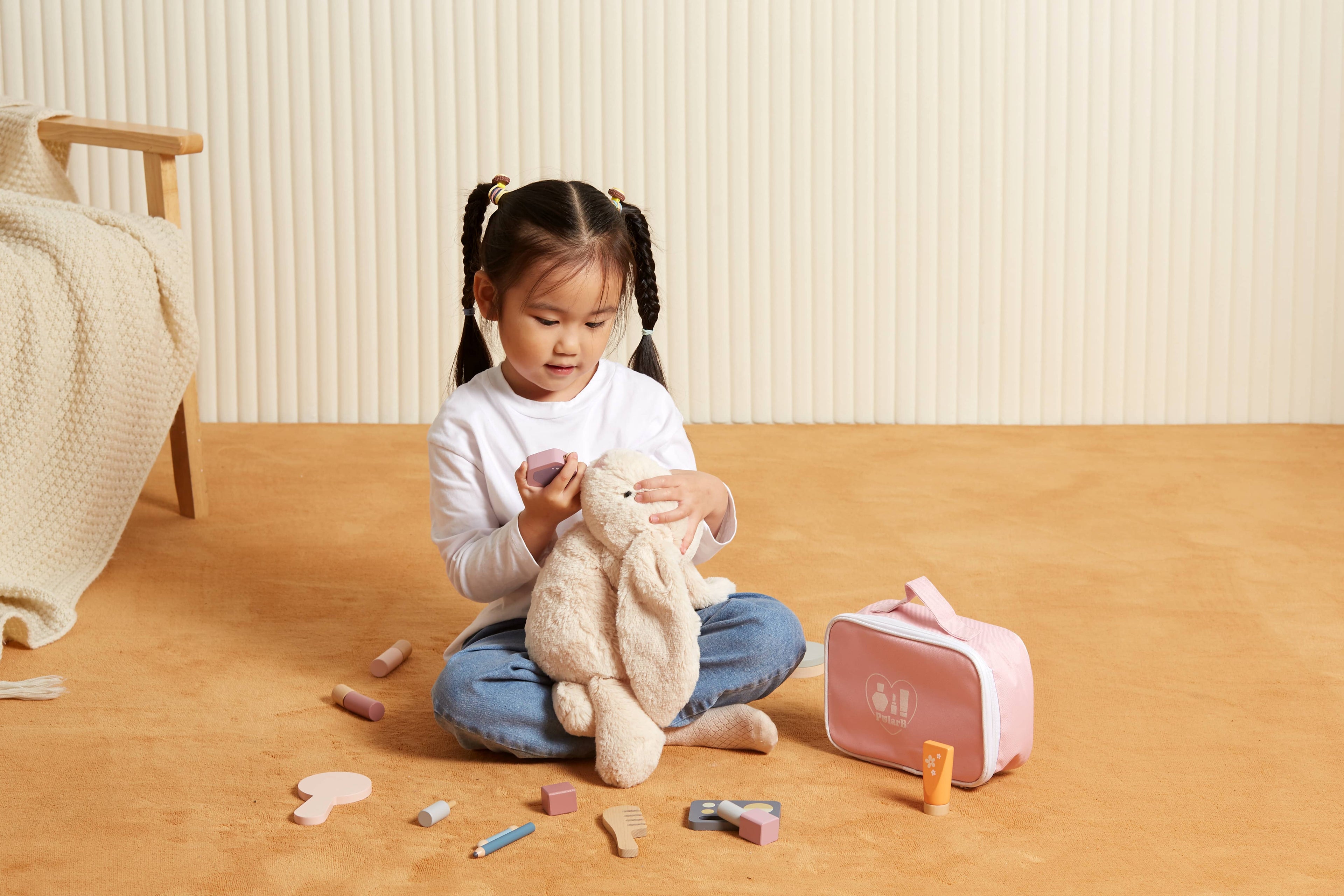 VIGA - Wooden Makeup Set