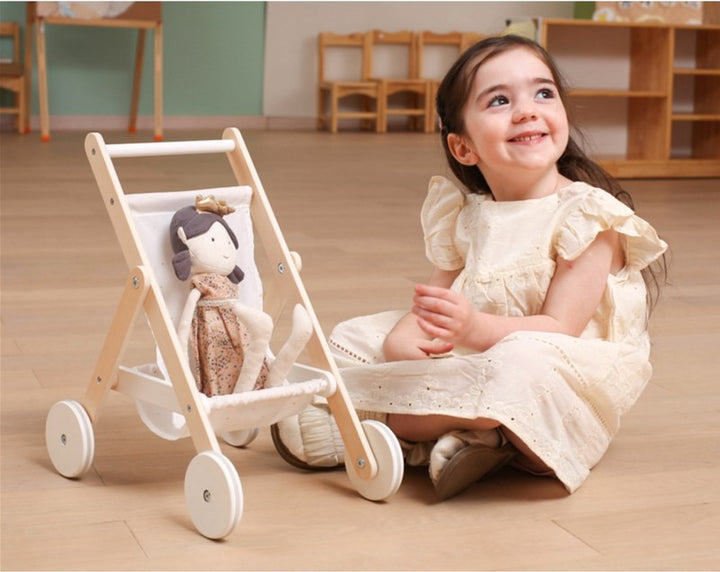 VIGA - Wooden Doll Stroller