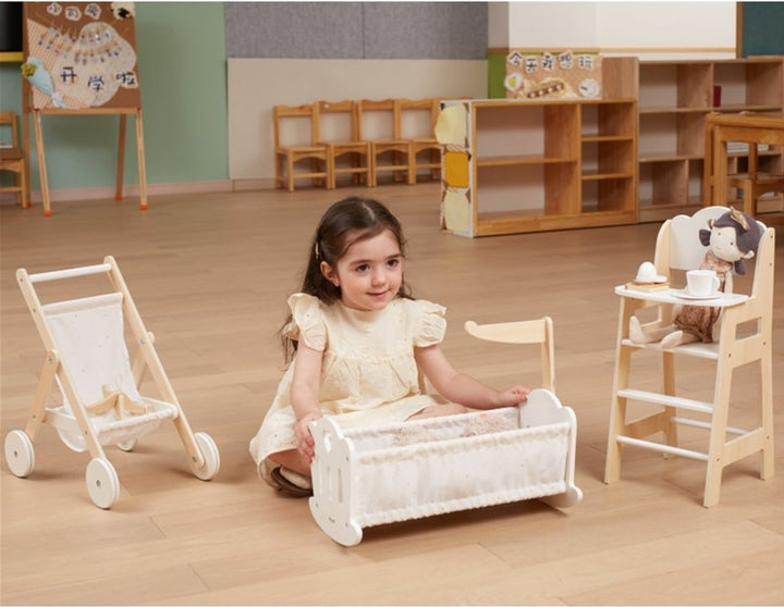 VIGA - Wooden Doll Stroller