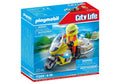 Playmobil - Emergency Motorbike with Flashing Lights 71205