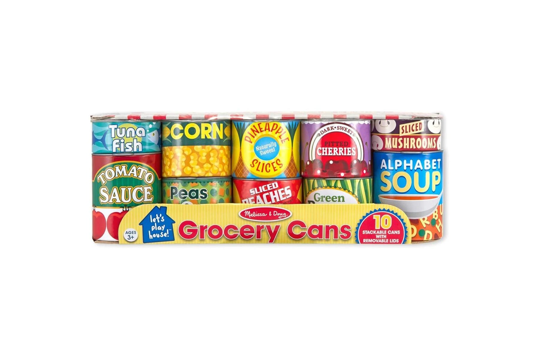 Melissa & Doug - Lets Play House Grocery Cans
