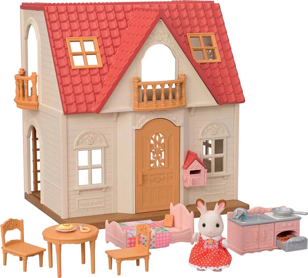 Sylvanian Families - Red Roof Cosy Cottage Starter Home