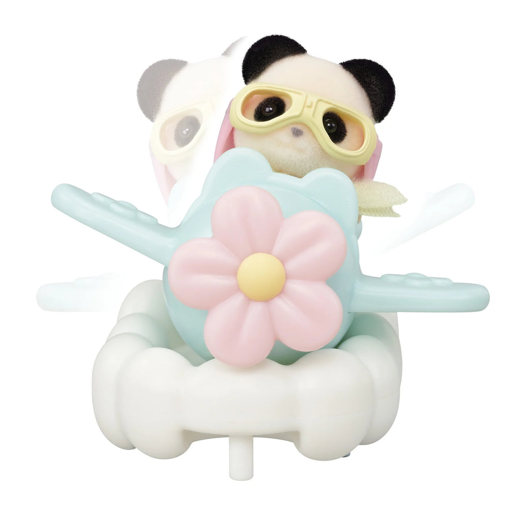 Sylsvanian Families - Amusement Park Ride Set - plane & train