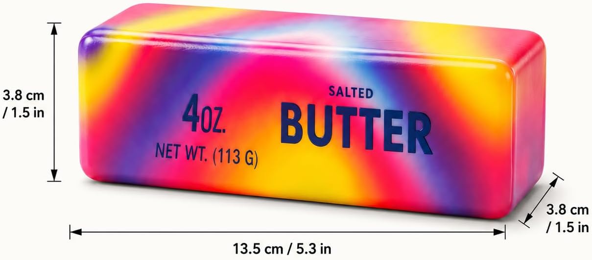 All Brands - Tie Dye Butter Squishy