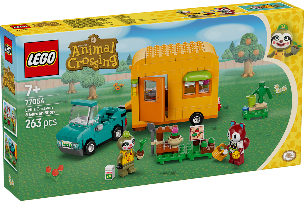 LEGO - Animal Crossing Leif's caravan & Garden Shop 77054