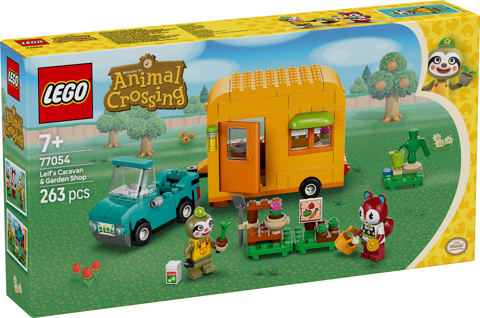 LEGO - Animal Crossing Leif's caravan & Garden Shop 77054