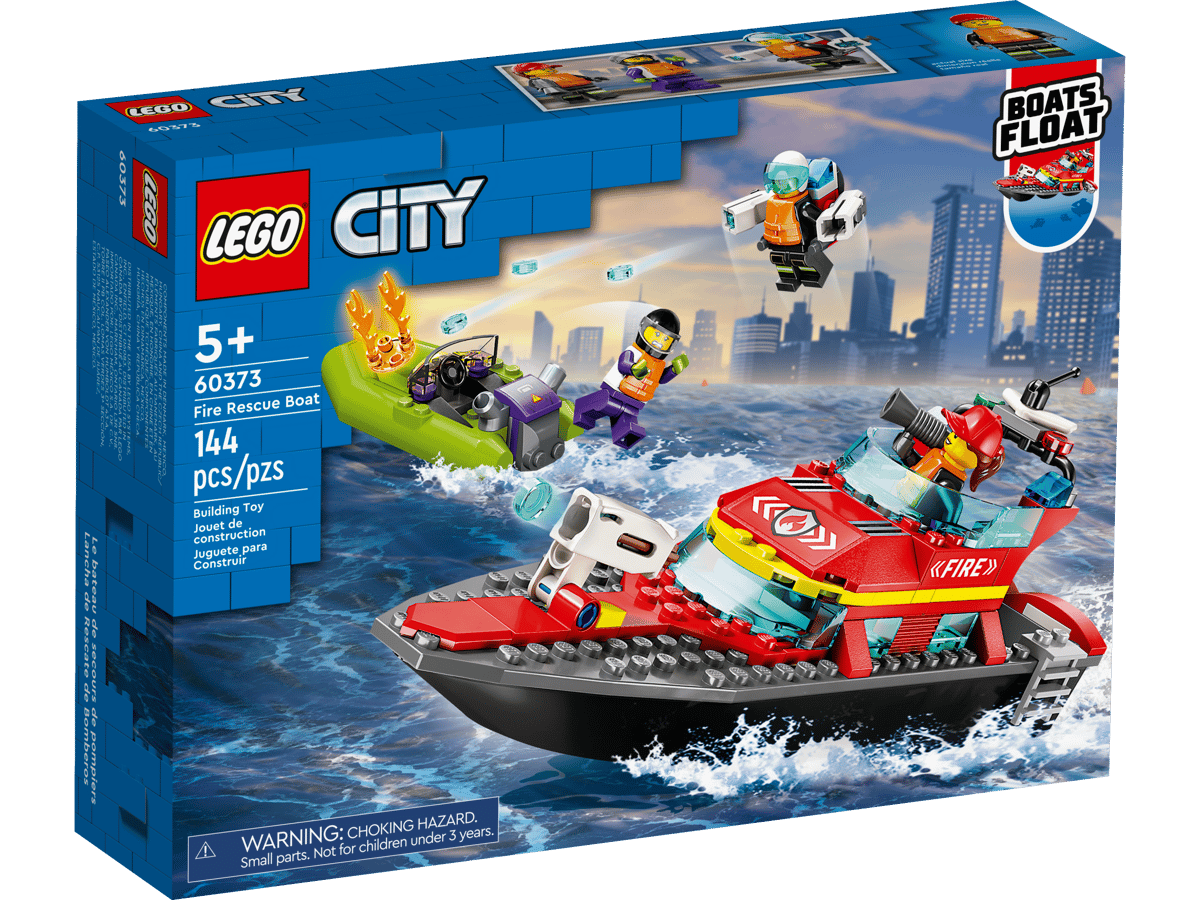 LEGO - City Fire Rescue Boat 60373