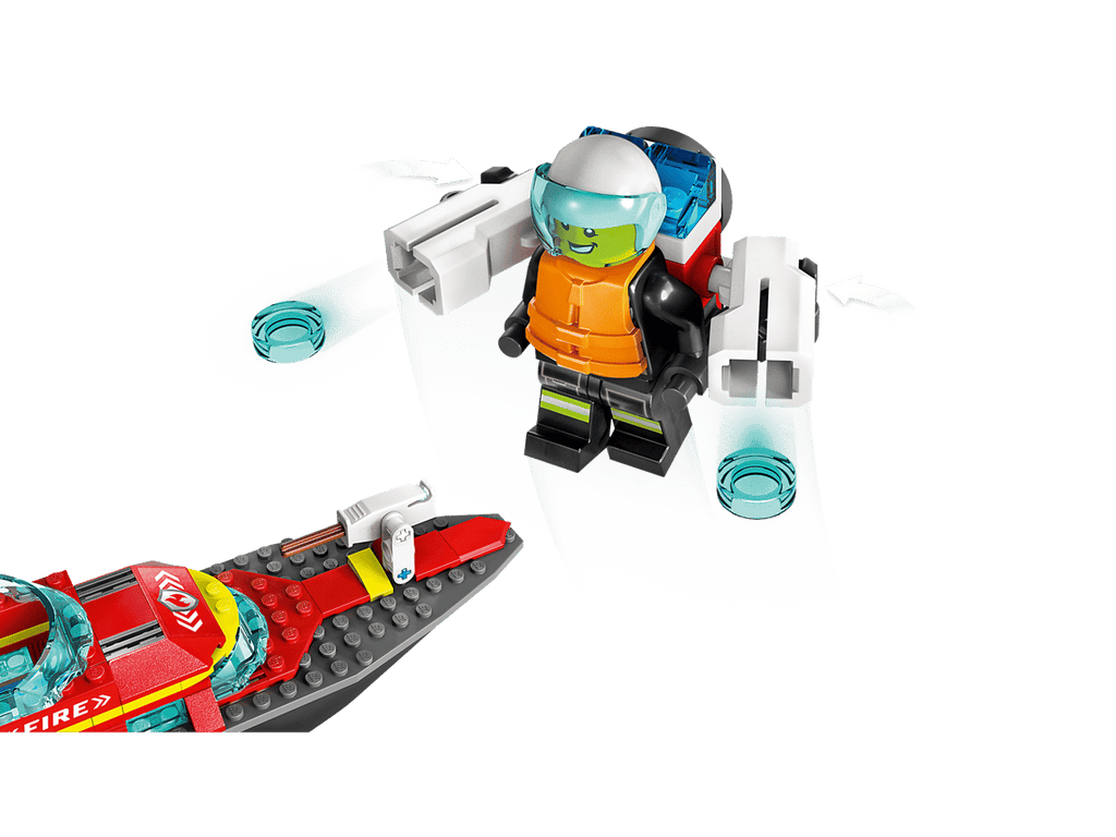 LEGO - City Fire Rescue Boat 60373