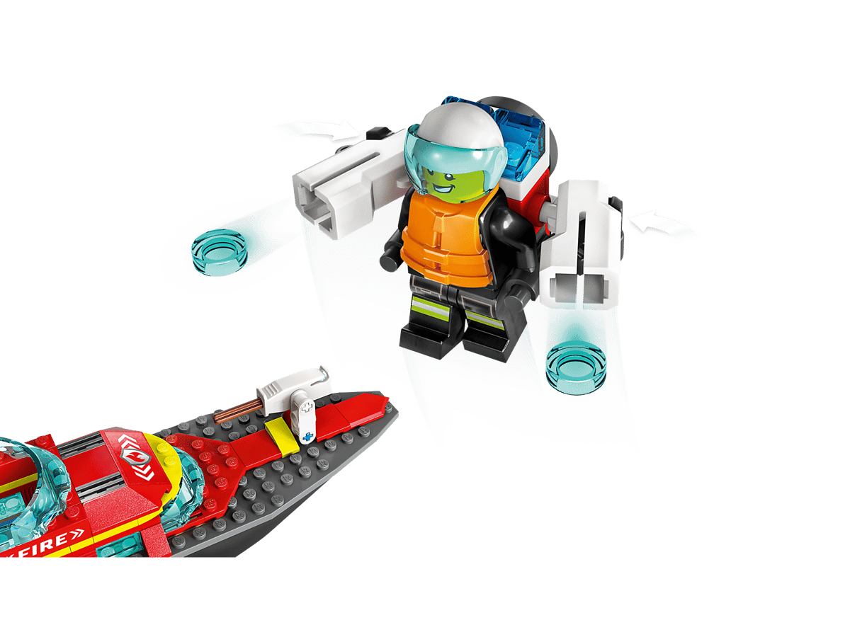 LEGO - City Fire Rescue Boat 60373