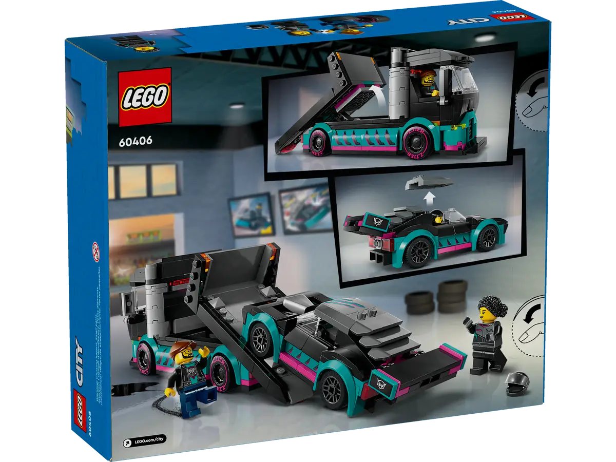 LEGO - City Race Car & Car Carrier 60406