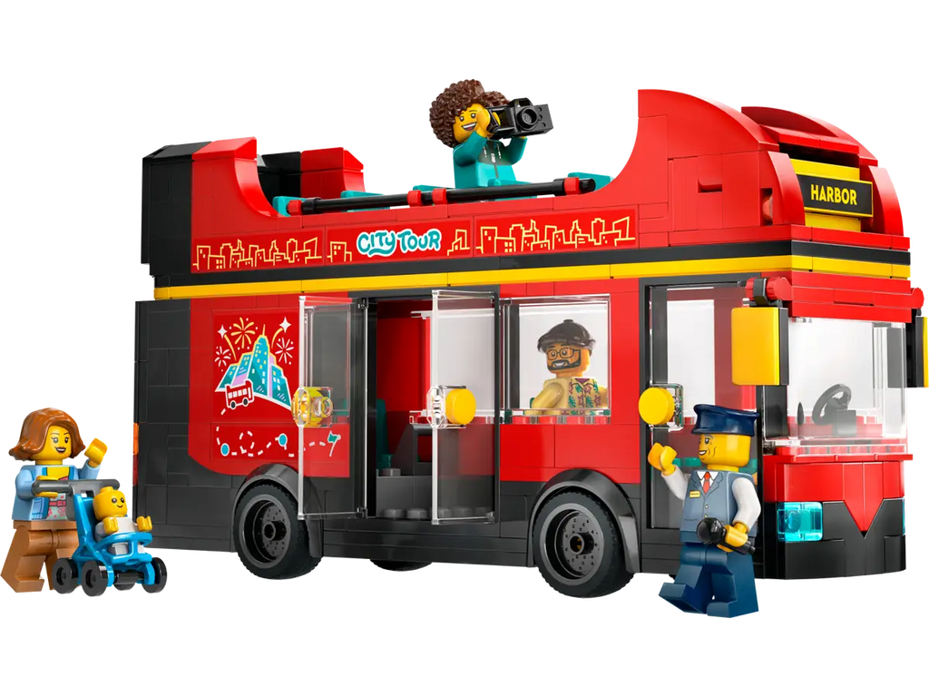 LEGO - City Red Double Decker Sightseeing Bus 60407