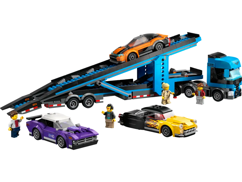 LEGO - City Car Transporter Truck w/ Sports Car 60408