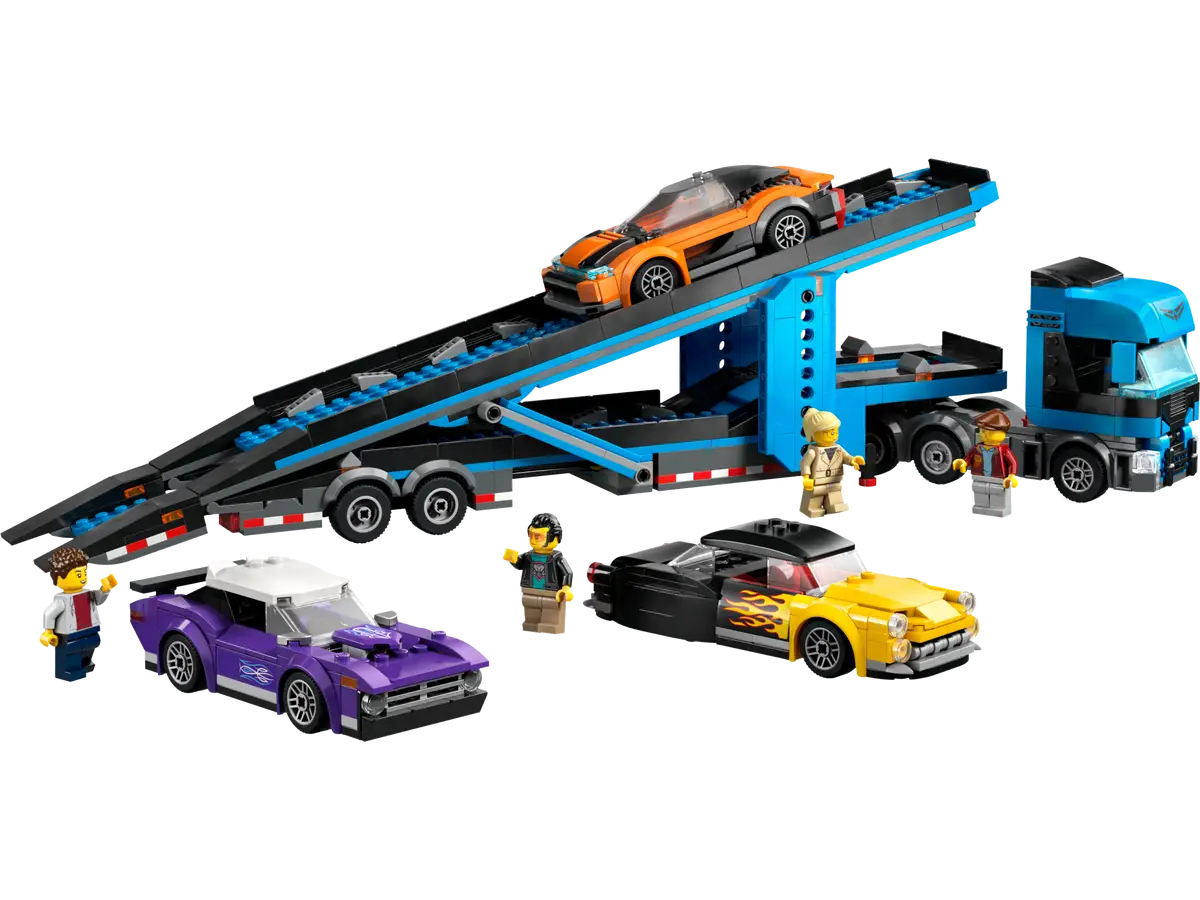 LEGO - City Car Transporter Truck w/ Sports Car 60408