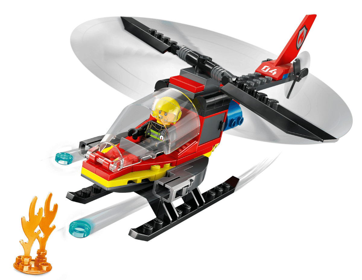 LEGO - City Fire Rescue Helicopter 60411