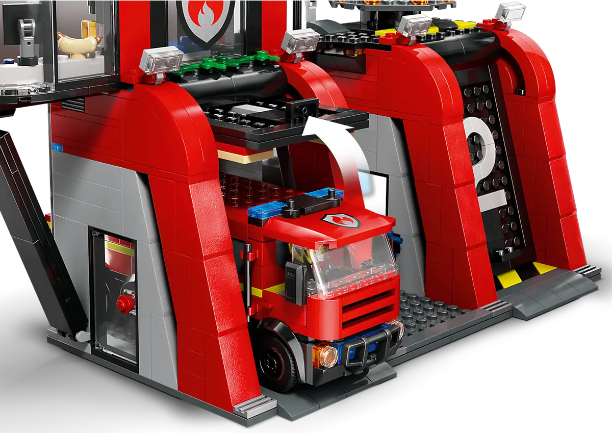 LEGO - City Fire Station with Fire Truck 60414