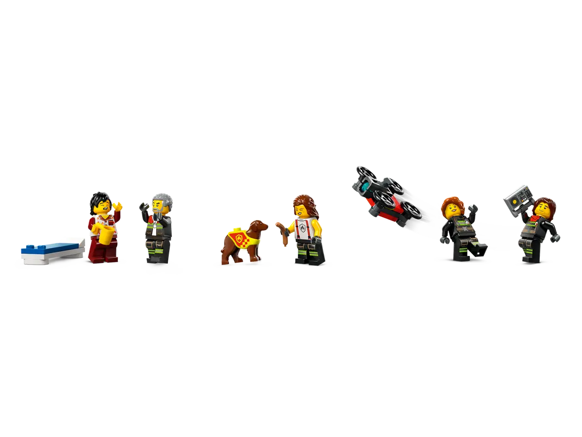 LEGO - City Fire Station with Fire Truck 60414