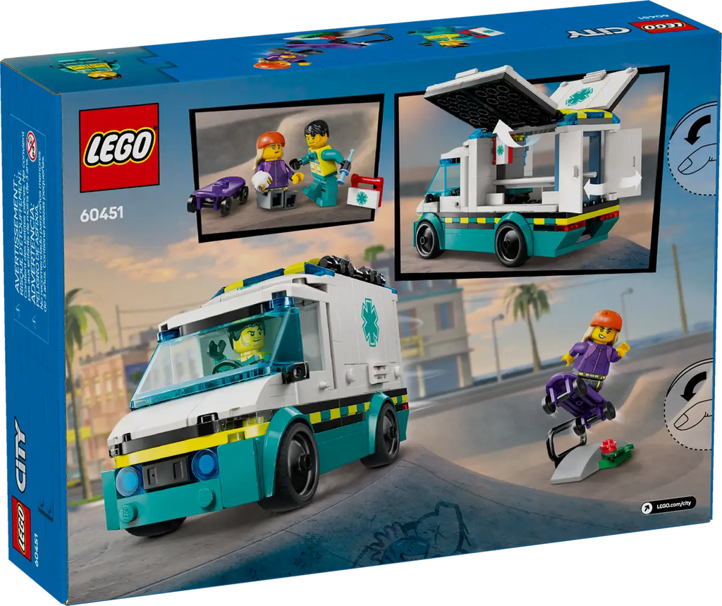 LEGO - City Emergency Ambulance 60451