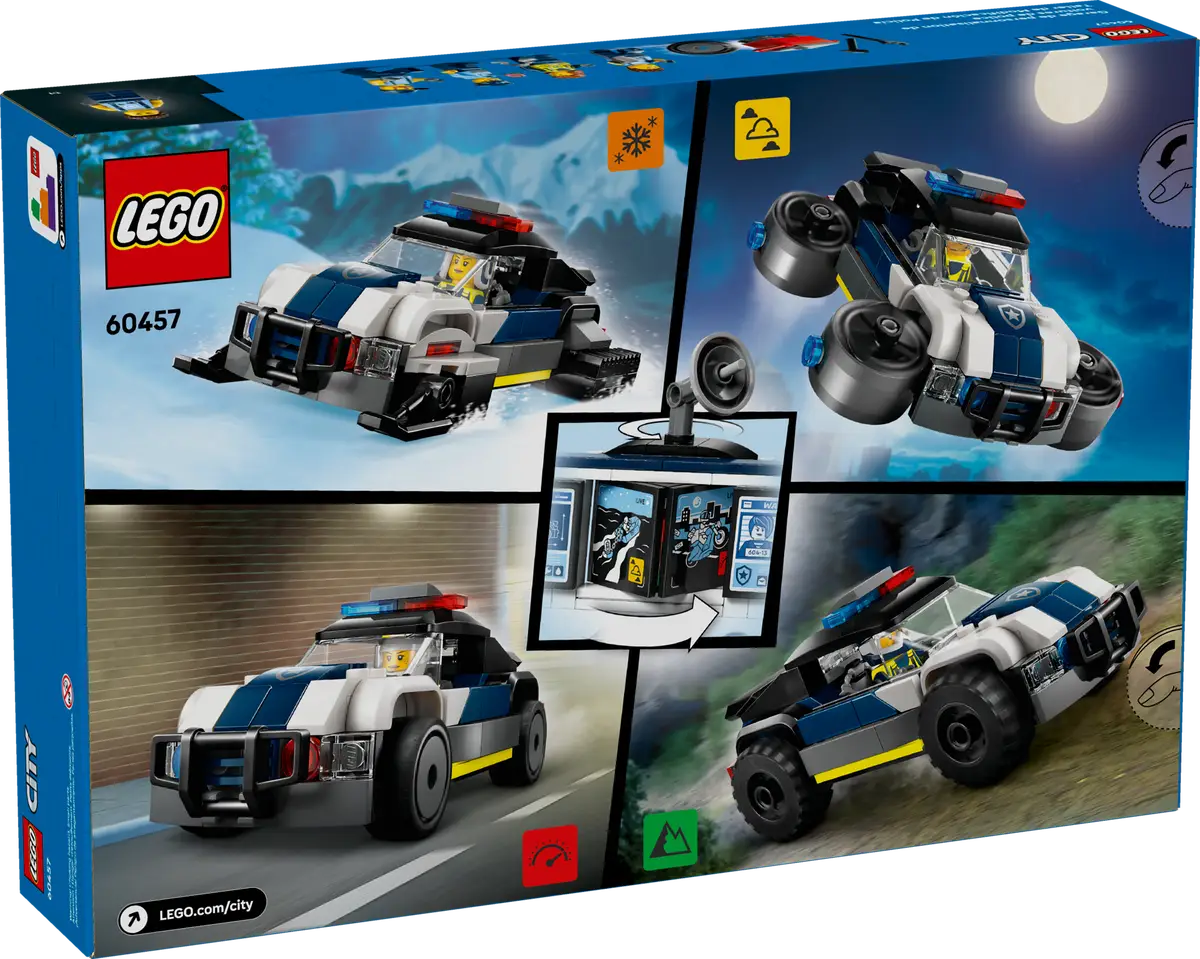 LEGO - City Custom Police Car Garage 60457