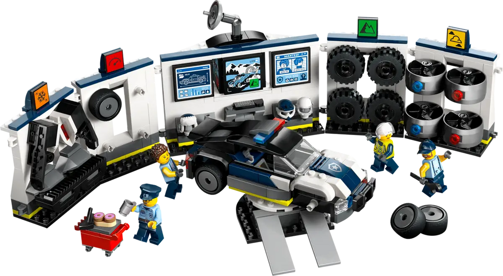 LEGO - City Custom Police Car Garage 60457