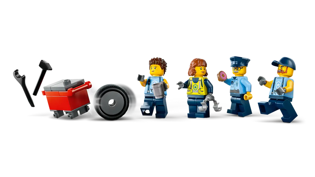 LEGO - City Custom Police Car Garage 60457