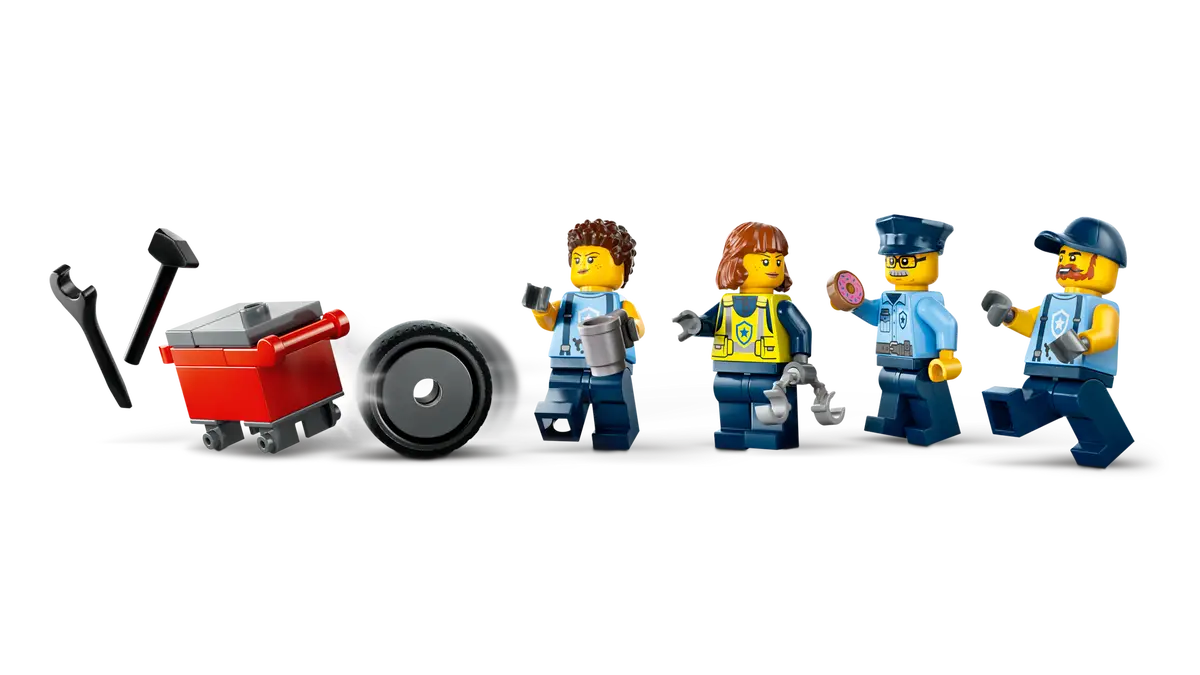 LEGO - City Custom Police Car Garage 60457