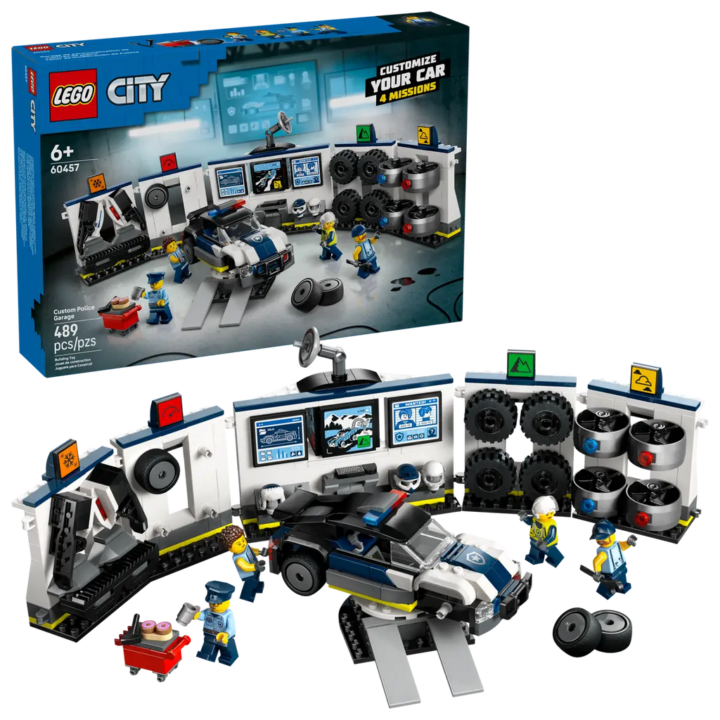 LEGO - City Custom Police Car Garage 60457