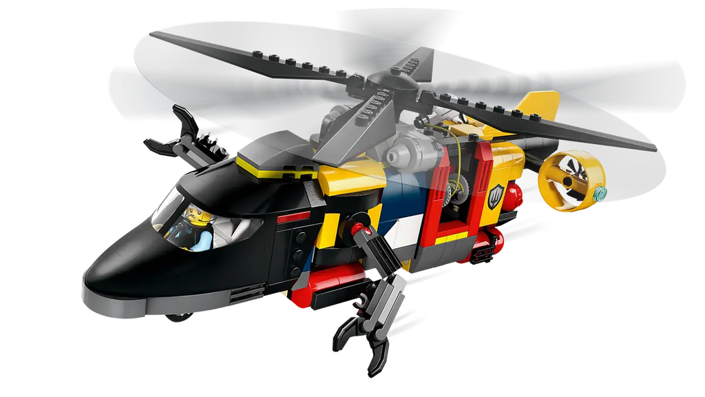 LEGO - City Helicopter, Fire Truck & Submarine Remix 60462