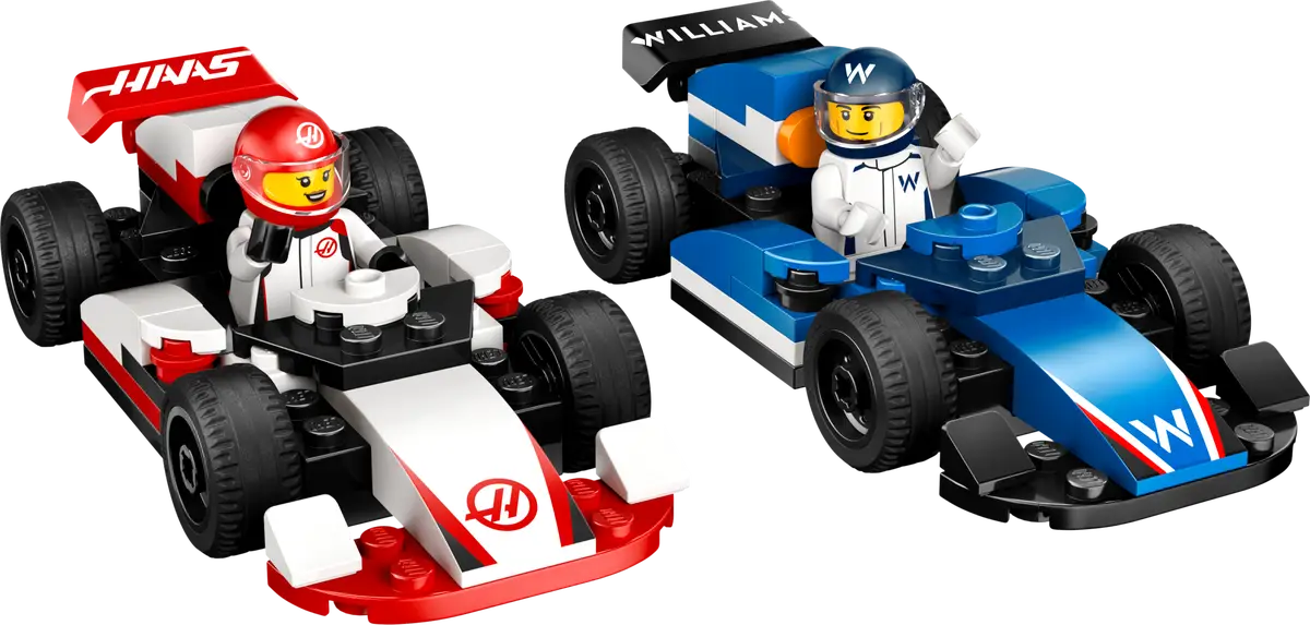 LEGO - City F1 Williams Racing & Haas F1 Race Cars 60464