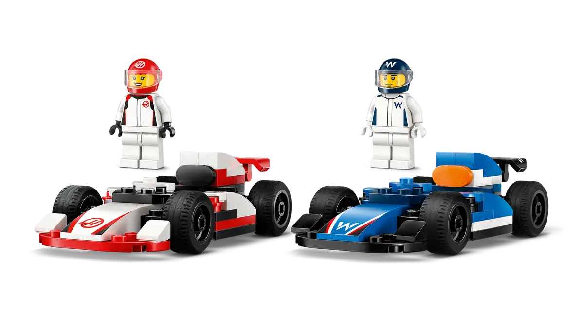 LEGO - City F1 Williams Racing & Haas F1 Race Cars 60464