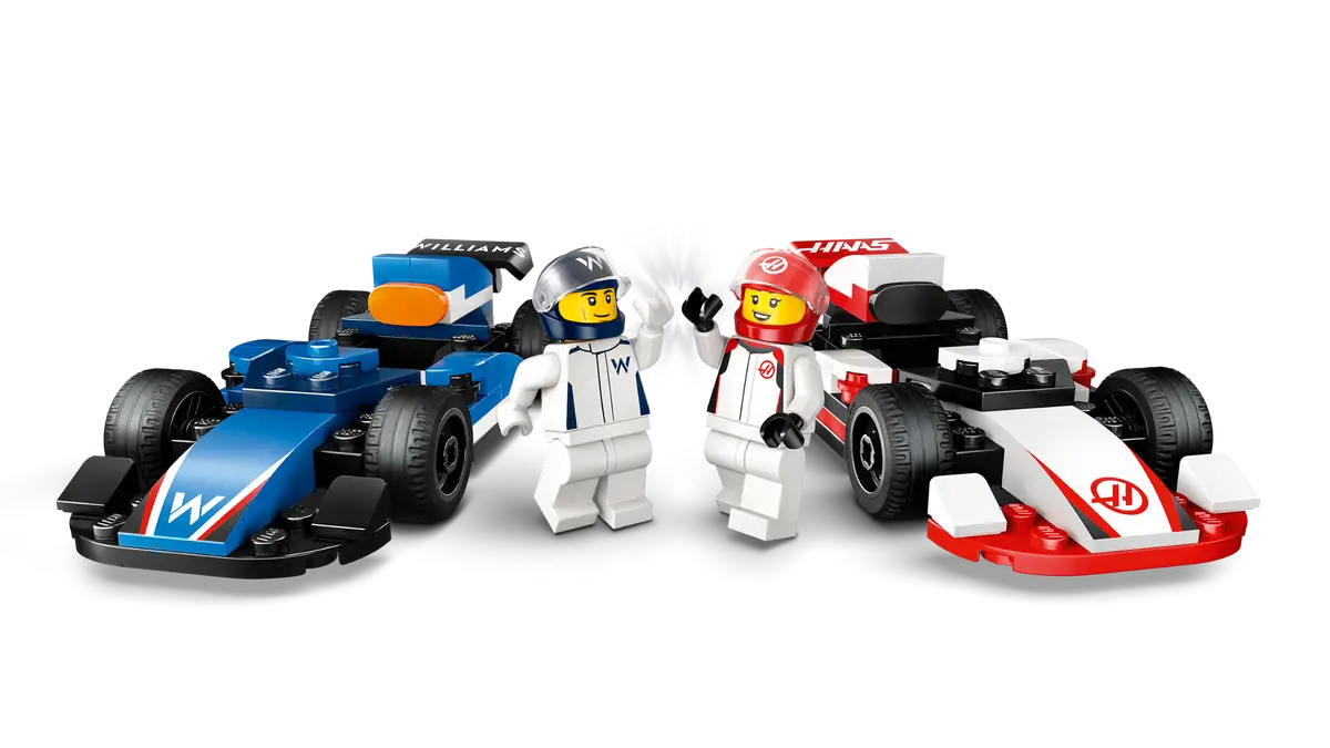 LEGO - City F1 Williams Racing & Haas F1 Race Cars 60464