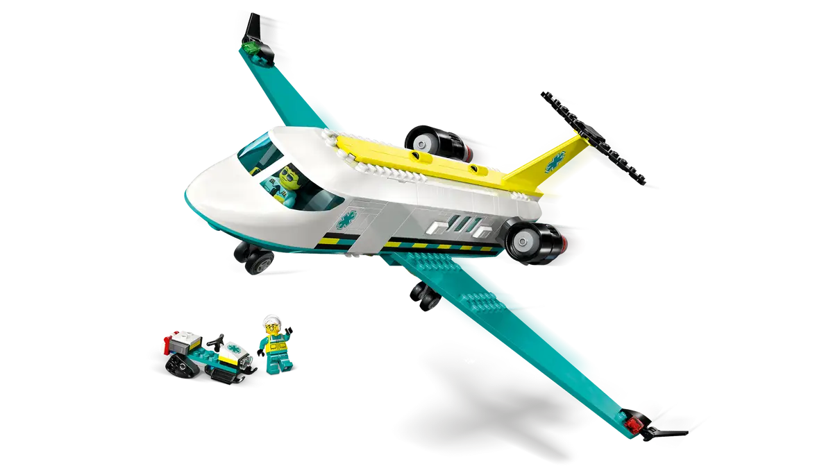 LEGO - City Emergency Air Ambulance Airplane 60465