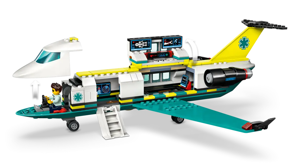 LEGO - City Emergency Air Ambulance Airplane 60465