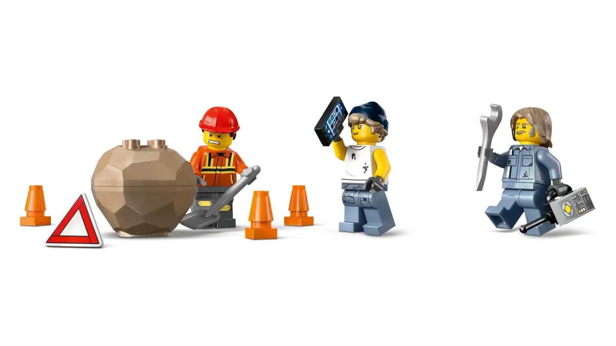 LEGO - City Heavy-Duty Recovery Tow Truck with Crane 60467