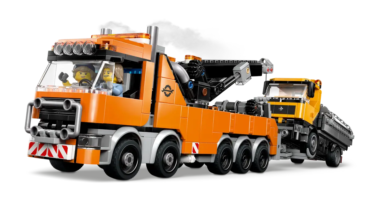 LEGO - City Heavy-Duty Recovery Tow Truck with Crane 60467