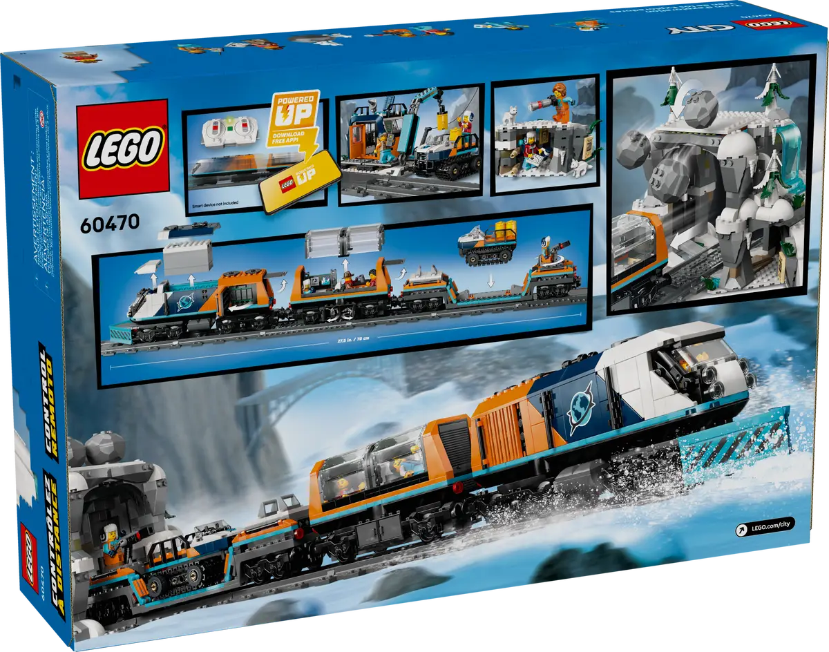 LEGO - City Explores' Arctic polar Express Train R/C 60470