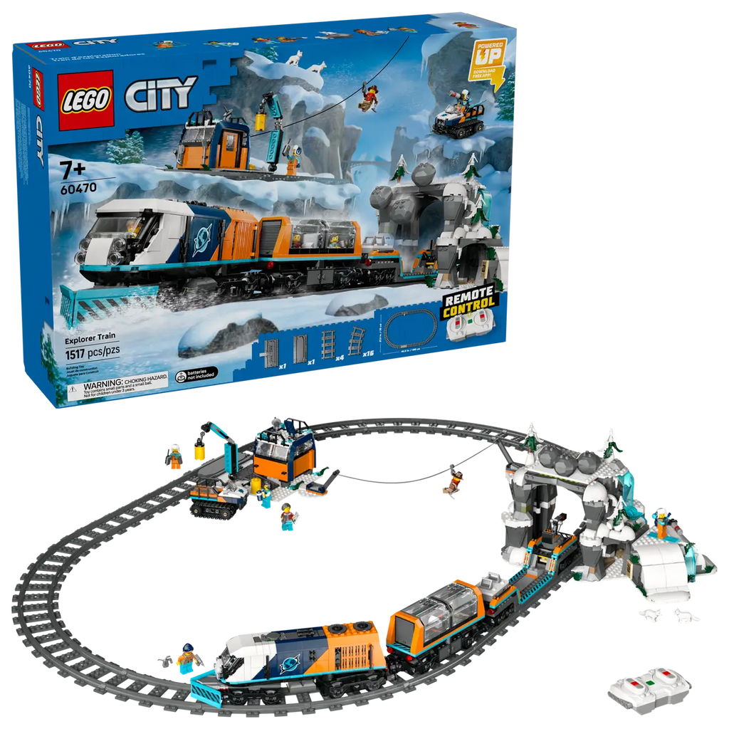 LEGO - City Explores' Arctic polar Express Train R/C 60470