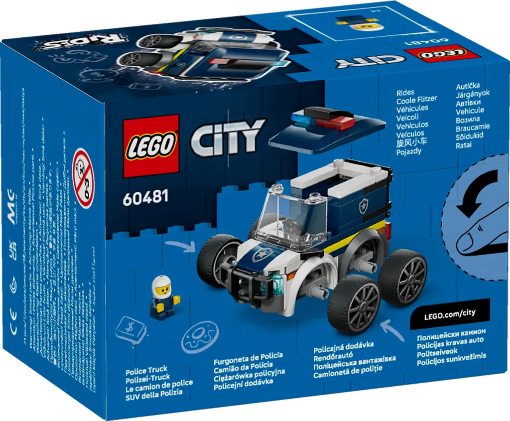 LEGO - City Rides Police Truck 60481