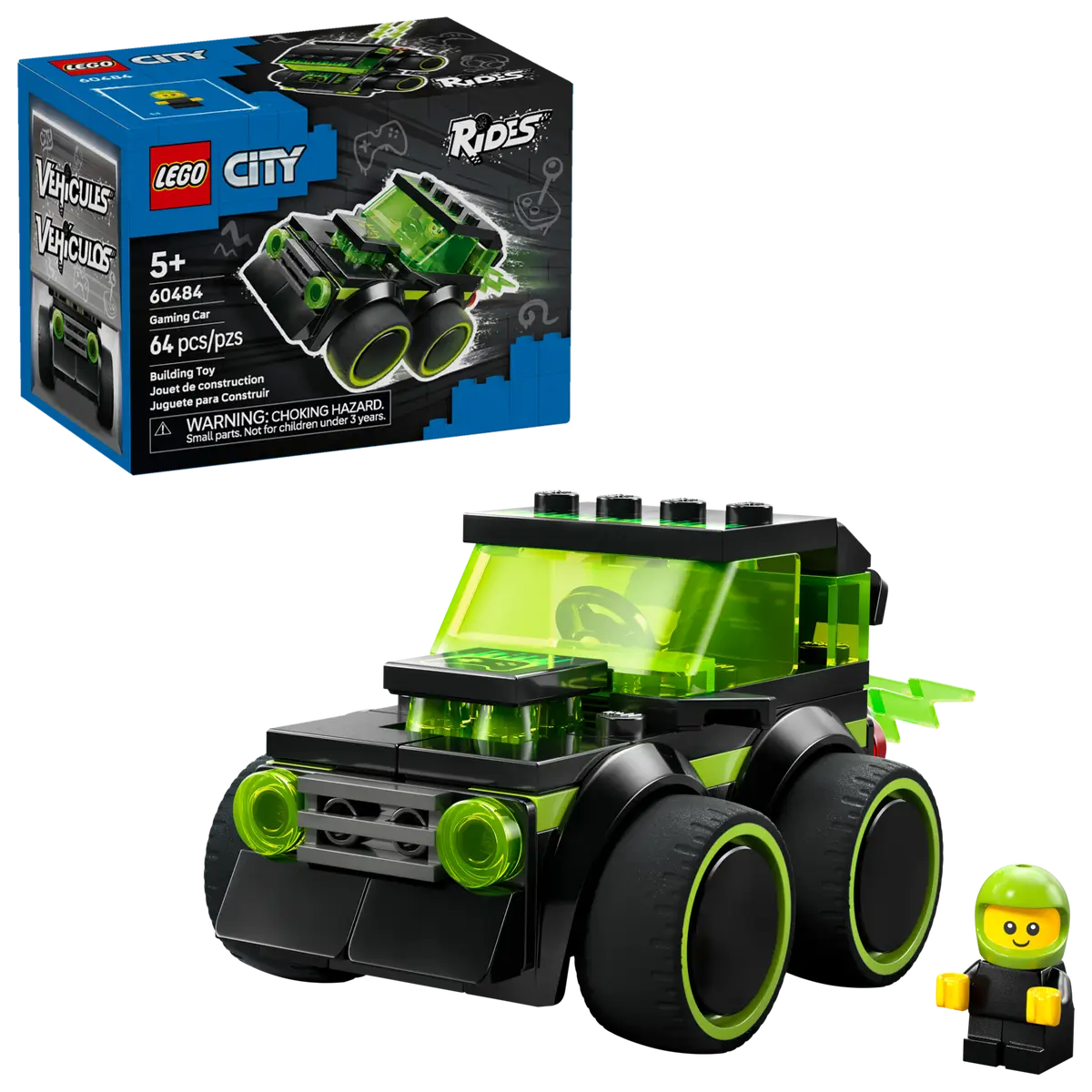 LEGO - City Rides Gaming Car 60484