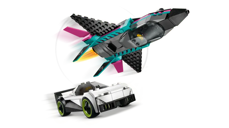 LEGO - City Jet Vs Car 60489