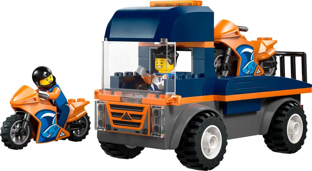 LEGO - City Motorcycle Transport 60491