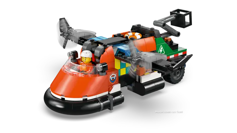 LEGO - City Airplane ServiceTruck & Hovercraft Remix 60505