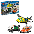 LEGO - City Airplane ServiceTruck & Hovercraft Remix 60505
